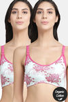 InnerSense Organic Anti Microbial Soft Nursing Bra (Pack Of 2) - Pink — thumbnail 1